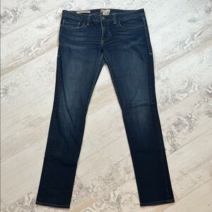 William Rast Jerri Ultraskinny Dark Wash Low Rise Jeans Size 30
